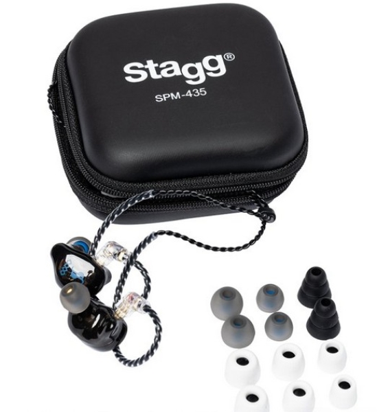 STAGG - SPM-235 BK - 2-DRIVER IN-EAR MONITORS BLACK